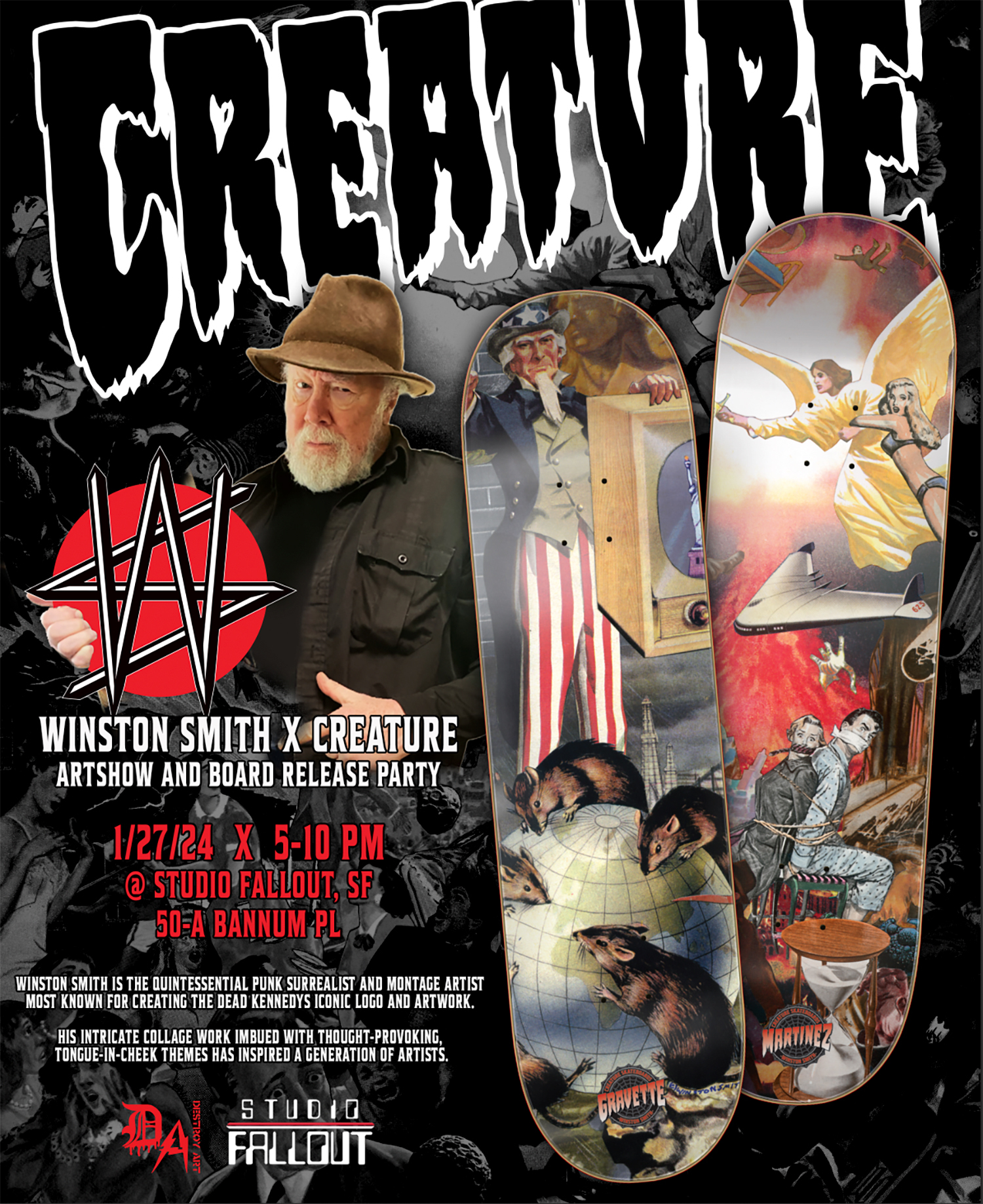 WinstonSmithxCreature Flyer 1500