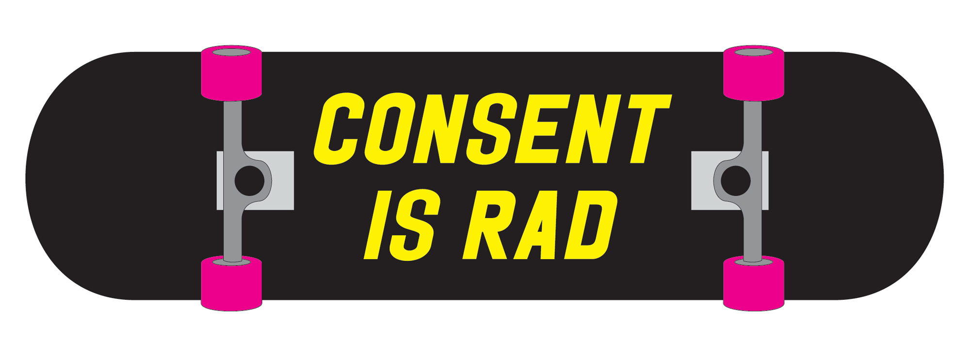 2000 consent is rad logo