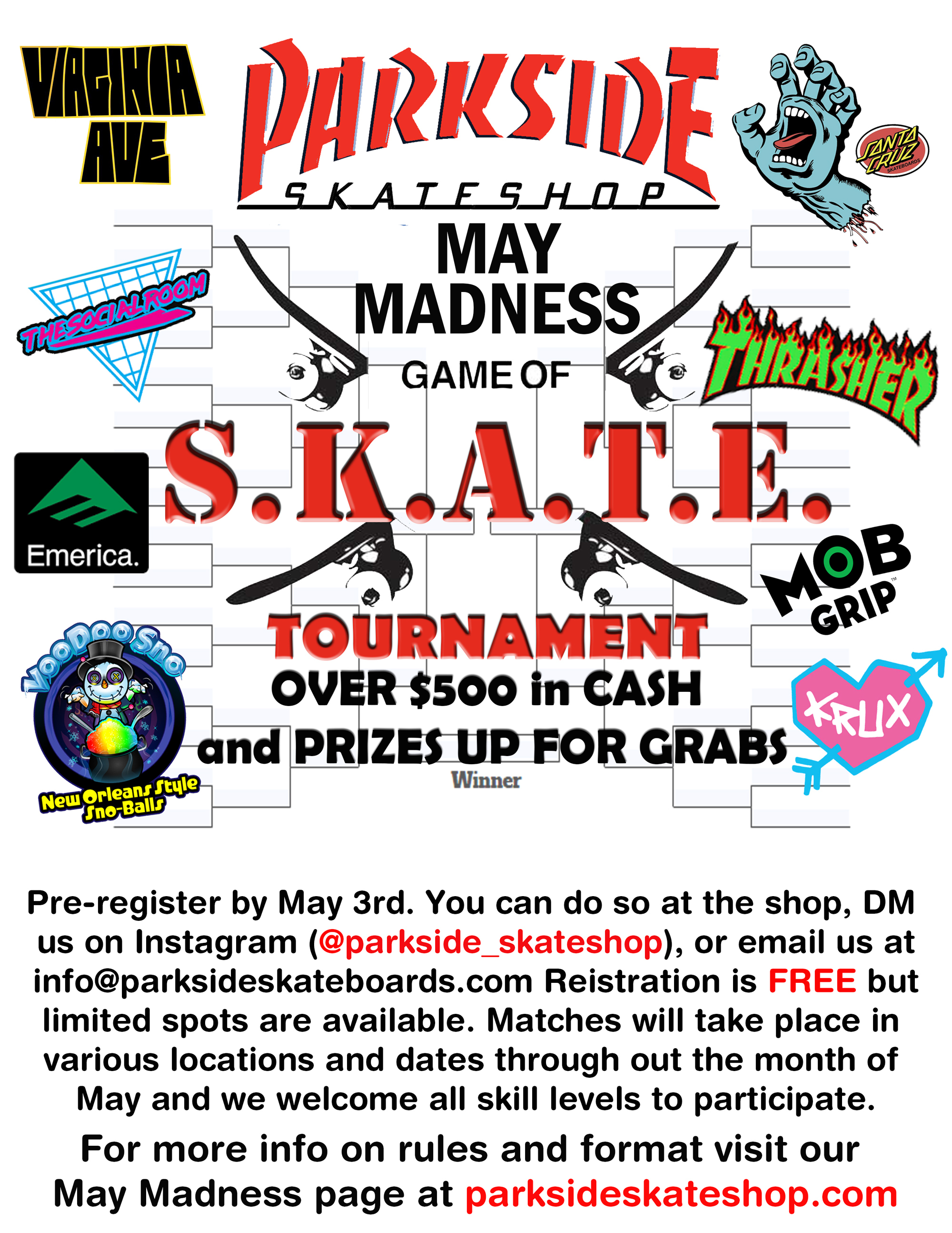 May Madness game of SKATE 2000