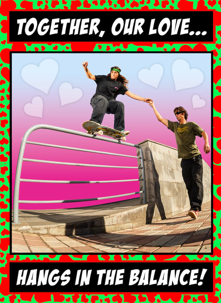 V Day 8 Skaters Balance 2x
