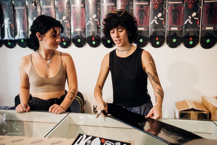 Breana Geering Pro Surprise Norma Ibarra Photos Thrasher Magazine 31 Breana with twin sister