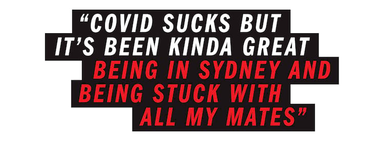 jack ogrady Thrasher Interview quote COVID sucks but it&rsquo;s been kinda great being in Sydney and being stuck with all my mates