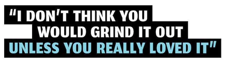 MEET THE MAKERS PULLQUOTE Matt Bublitz Thrasher Interview I don't think you would grind it out unless you really loved it  PULLQUOTE 6