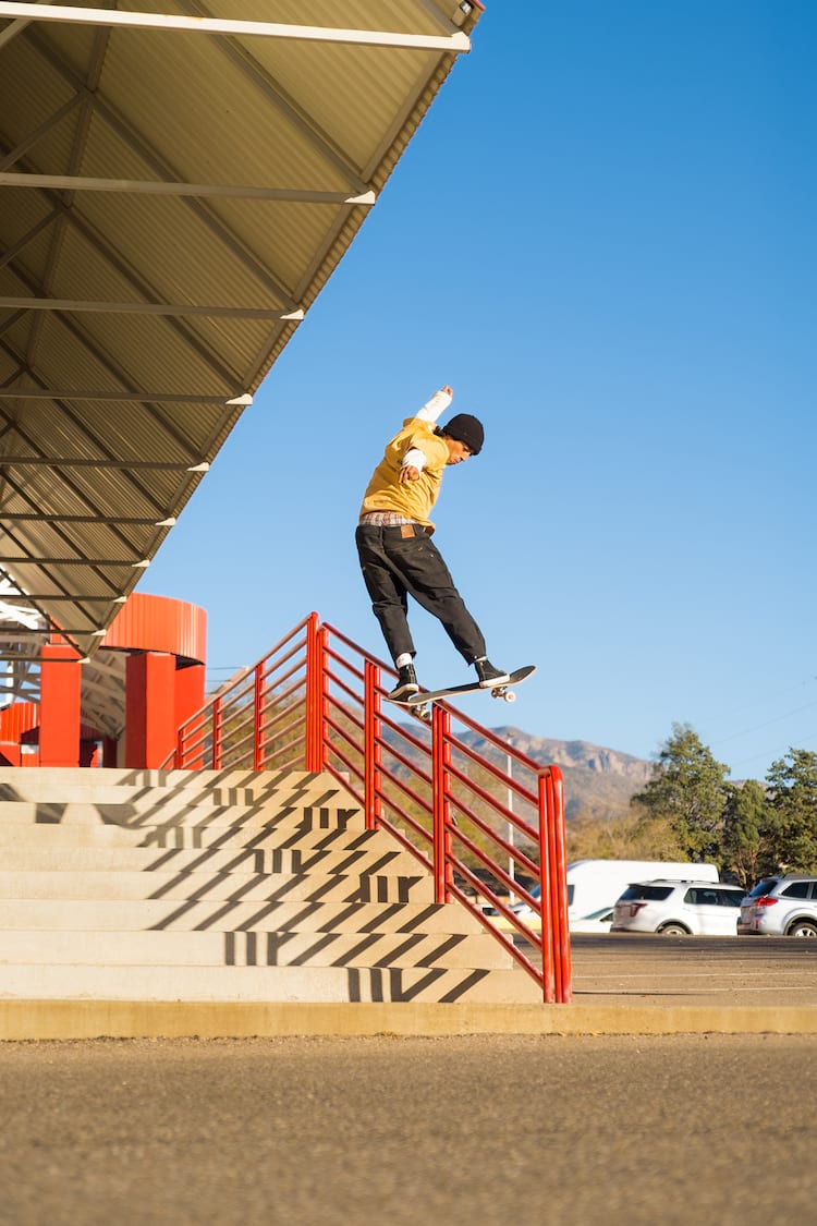 Welcome to Gnarzykstan Thrasher Article Milton Martinez Frontside Boardslide