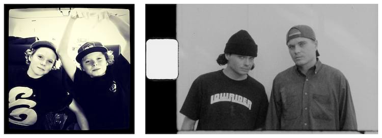 Chris And Pierce Portraits 2000