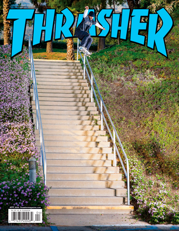 Dylan Jaeb Thrasher Magazine Cover June, 2026 Fakie Flip Rincon