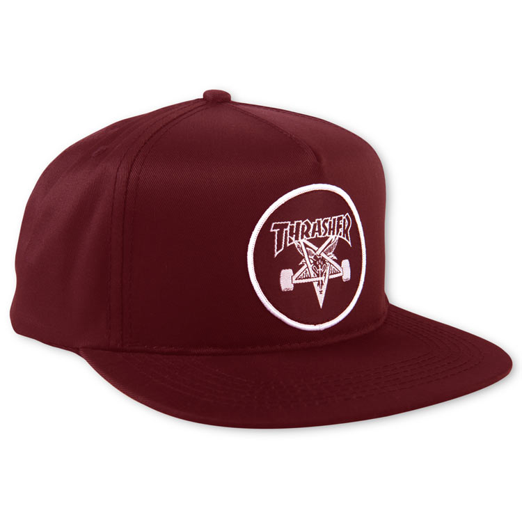 750Maroon Skategoat Snapback