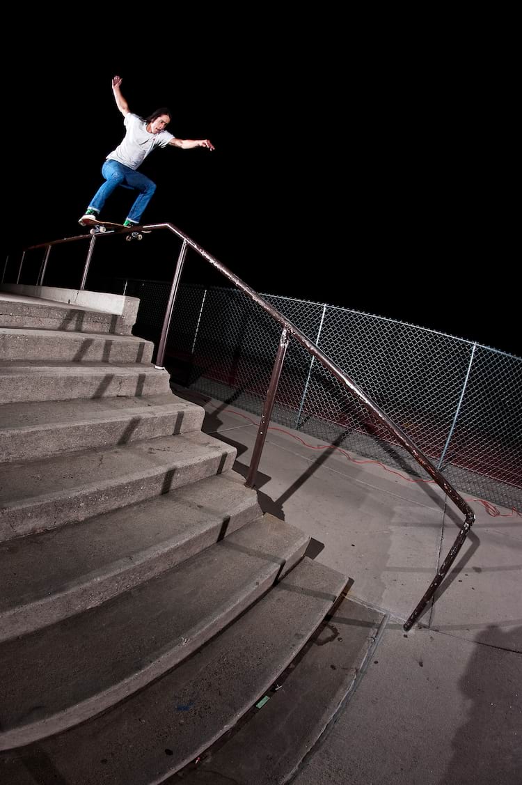 21 Leo Romero Boardslide Apr11 2000