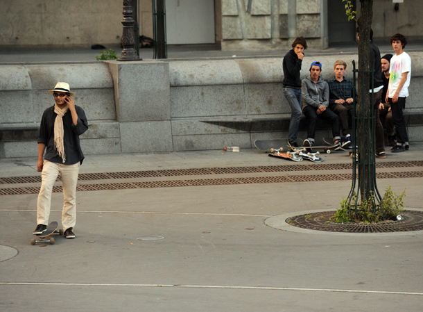 Burnout: Panama Jack Rides a Longboard