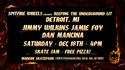 Spitfire's Keeping The Underground Lit Event in Detroit