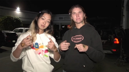 Krux Sends Eunice Chang and Hayley Isaak to the "Gangreen" Premiere