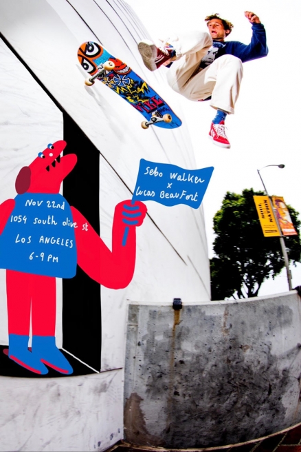 Sebo Walker and Lucas Beaufort Art Show