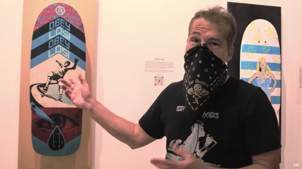 Legends of Skateboard Art for Allen Losi