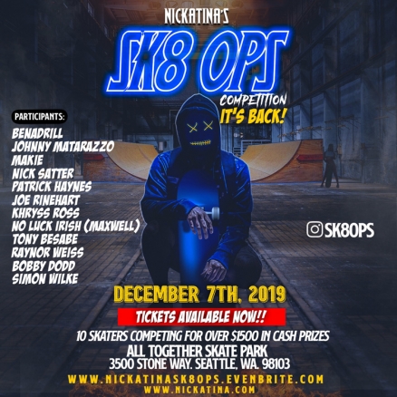 Andre Nickatina's "SK8 OPS" Contest