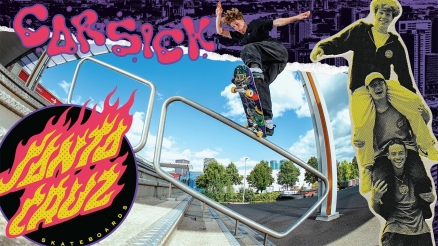 Santa Cruz's "Car Sick" Video