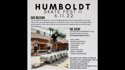 Las ChicAZ &amp; RAMPART'S Humbolt Skate Fest II