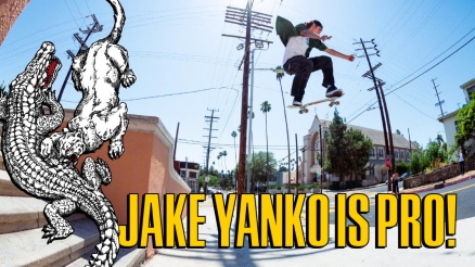 Jake Yanko's "Swamp Fight" Pro Part for Welcome Skateboards