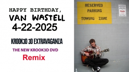 Van Wastell's "Krooked 3D Remix Birthday Tribute" Video
