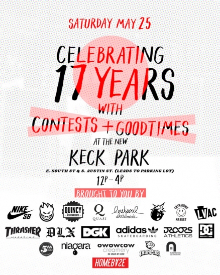 Homebase's 17 Year Anniversary Skate Jam