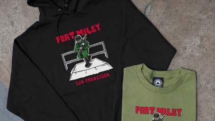 In the Shop: Fort Miley Hoodie and T-shirt by Mike Gigliotti