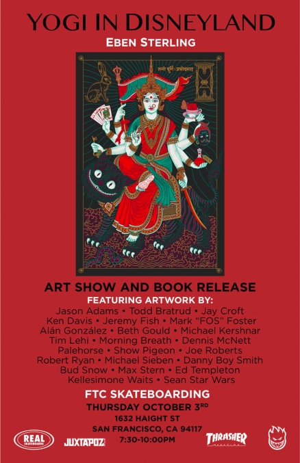 "Yogi in Disneyland" Book Release and Art Show