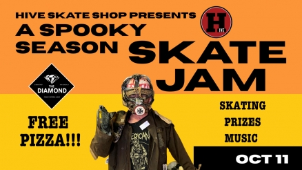 Hive Skateshop's "Spooky Season" Skate Jam