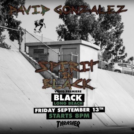 David Gonzalez' "Spirit in Black" Premiere