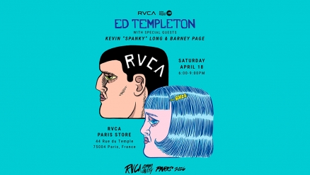 Ed Templeton RVCA Art Shows in Paris