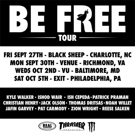 REAL's "Be Free" Tour