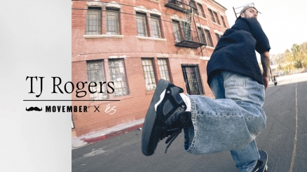 TJ Rogers's Movember éS Shoes