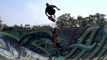 OJ Wheels' "Rolling with Sammy Baca" Video