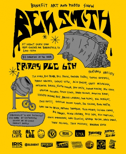 Benefit Art Show for Ben Smith