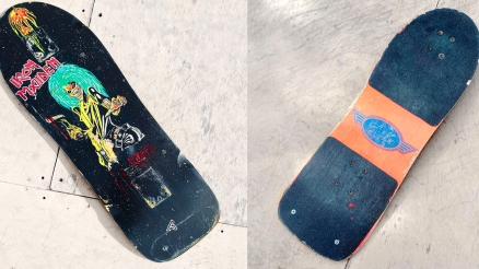 Kurt Cobain / Jeff Phillips Charity Skateboard Deck