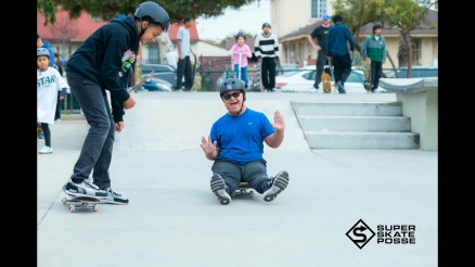 Super Skate Posse Giveback in Long Beach