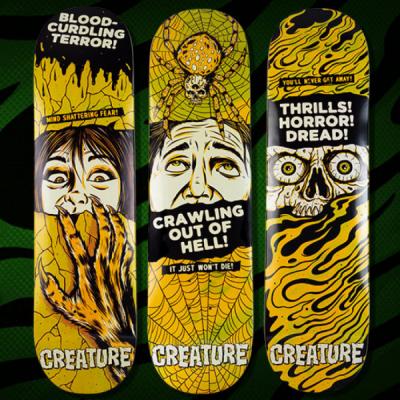 Creature's "Horror Feature" Board Series