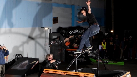 Nora, Jamie Foy and More Skate a Speed Boat