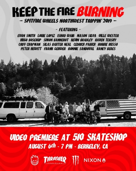 Spitfire's "Keep the Fire Burning" Premiere