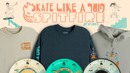 Spitfire Wheels X Skate Like a Girl Collab